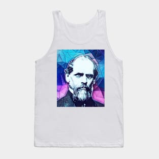 John A. Roebling Snowy Portrait | John A. Roebling Artwork 10 Tank Top